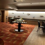 稲取銀水荘 - 最近やり方が変わってデザートは食後ラウンジがビュッフェ会場に変身してフリースタイルとなりました