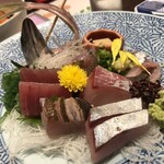 稲取銀水荘 - ある日の刺身