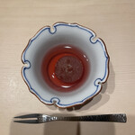 いち井 - ピオーネのワイン煮