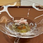 美会 - 毛蟹あん肝玉蜀黍（とうもろこし）