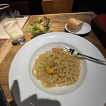 ISO - ウニのバター醤油パスタ