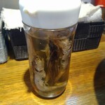 中華そばや 和凡 - お好み用煮干し酢