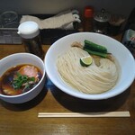 中華そばや 和凡 - 煮干し水の冷やつけ麺