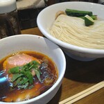 中華そばや 和凡 - 煮干し水の冷やつけ麺