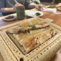 炭焼 うな富士 有楽町店 - 白やき様(わさびかちょっと醤油をつけて)