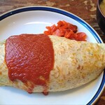 ホイロ - オムライスとお味噌汁