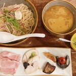 海老丸らーめん - 【限定】フォアグラと北海道ポテトのつけ麺