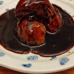 希須林 - 黒酢のゲンコツ酢豚は絶品