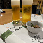 Kameya Issuitei - 生ビール