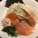 鴨出汁中華蕎麦 麺屋yoshiki - 蟹のクリーミー手揉みつけ麺