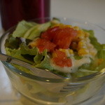 キングゴッドバーガー - ゴッドセットのサラダ