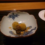 一心鮨 光洋 - 銀杏の飯田さんのパクリしかして盛り付けは光洋伝家のＨ