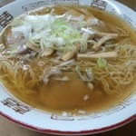 まるみそば店 - 細めん