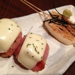 DINING - トマトチーズベーコン巻 山芋