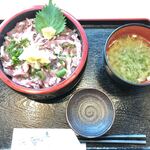 伊豆太郎 ラスカ熱海店 - あじタタキ漁師丼