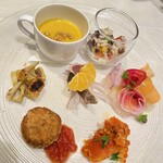 Ristorante La Soglia - 前菜盛り合わせ