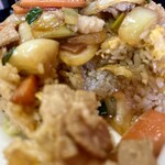 幸園 - けっこうじゅくじゅくのチャーハン。