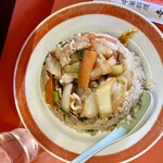 幸園 - 真上から。