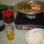 冷麺館 - てっちゃん鍋