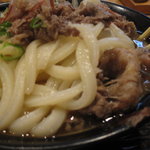 うどん 丸香 - 肉うどんアップ