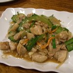 Shimaryouri Rakuen - ゴーヤと鶏肉炒め