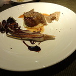 トラットリア フィオーレ - カモのハンバーグ(2013/11)