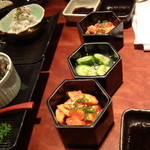 赤坂 みすじ - キムチ盛り合わせ