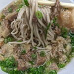 立ち食いうどん 味沢 - ぼっかけそば　リフト