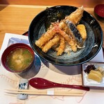 芦屋天がゆ - 贅沢天丼