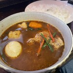 札幌スープカリー アナンダ - やわらか炙り　でかチキンカリー