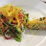 ガーデン＆クラフツ カフェ - ('13/11)彩サラダとこの日のオムレツ