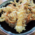 天ぷら徳家 - かき揚げ天丼