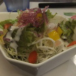 ゆう和 - カツカレーのサラダ