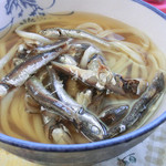 宮川製麺所 - 料理写真:おばちゃんにお願いしていりこいっぱいいれてもらいました（笑）