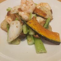 みこころ 無添加チャイナ935 - 海老と野菜の粒マスタード炒め