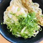 こだわり麺や - 醤油うどん❤️ちくわの天ぷら✨