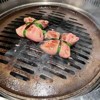 和牛焼肉 とびうし 飯田橋 - ねぎたん巾着１