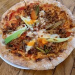 Pizzeria Trattoria Armonica - 近江鴨と九条ねぎのピザ