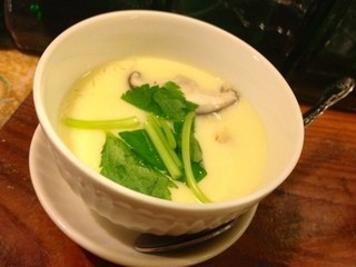 拓樹 - お通し 茶碗蒸し