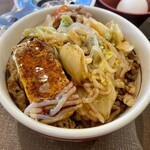 すき家 - すき焼き牛丼ミニ