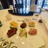 華正樓 新館 - 前菜盛り合わせ　どれも素晴らしく美味い