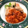 Café Restaurant BONANZA - 岩手産チキンソテーオニオントマトソース