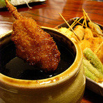 Assortment of 8 kinds of kushikatsu