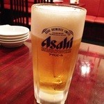 Kouen - 生ビールで乾杯♪