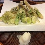 志る幸 - 山菜天ぷら