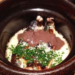 神保町 傳 - 再び出会えた秋刀魚御飯　肝和え　