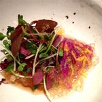 神保町 傳 - 鰹たたき　ジュレ仕立て