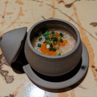 神楽坂 てっぱんや - 白子と蟹あんかけの玉地蒸し