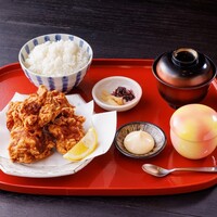 しろむらの和風唐揚げ定食