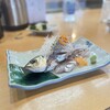 いけす海幸 - 鯵のさしみ　　東京で食べる鯵と全然違うよ　